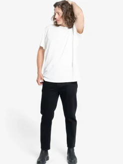 Sale Thrills Chopped Denim Jean - Black Rinse BlackRinse