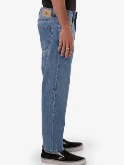 New Thrills Chopped Denim Jean - Dark Dust Blue DarkDustBlue