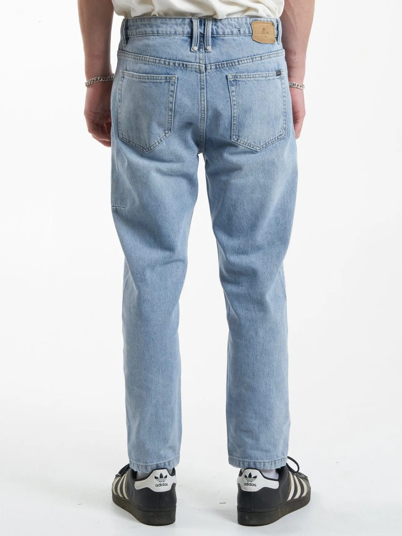 Sale Thrills Chopped Denim Jean - Endless Blue EndlessBlue