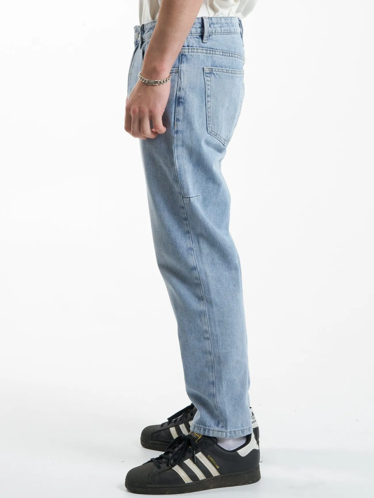 Sale Thrills Chopped Denim Jean - Endless Blue EndlessBlue