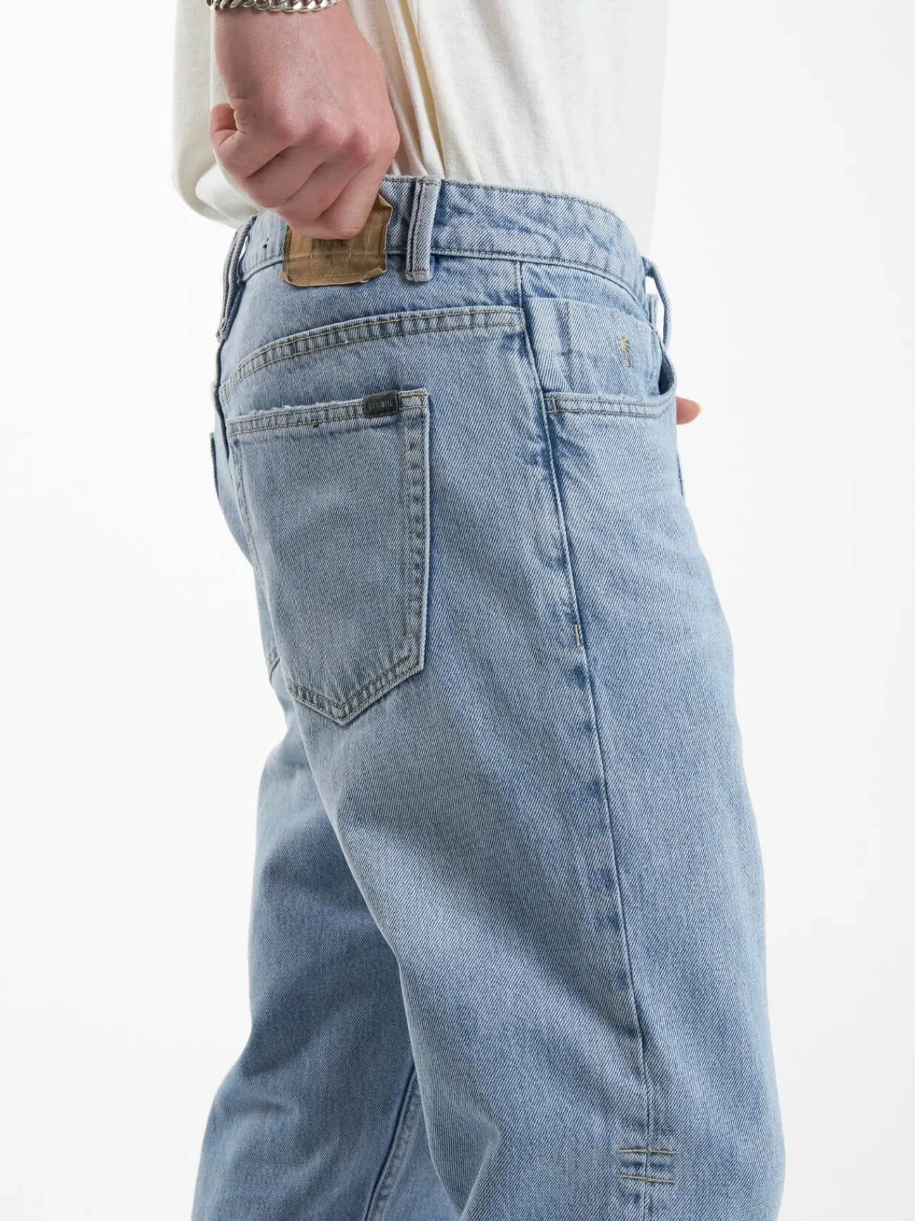 Sale Thrills Chopped Denim Jean - Endless Blue EndlessBlue