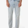 Sale Thrills Chopped Denim Jean - Ether Blue EtherBlue