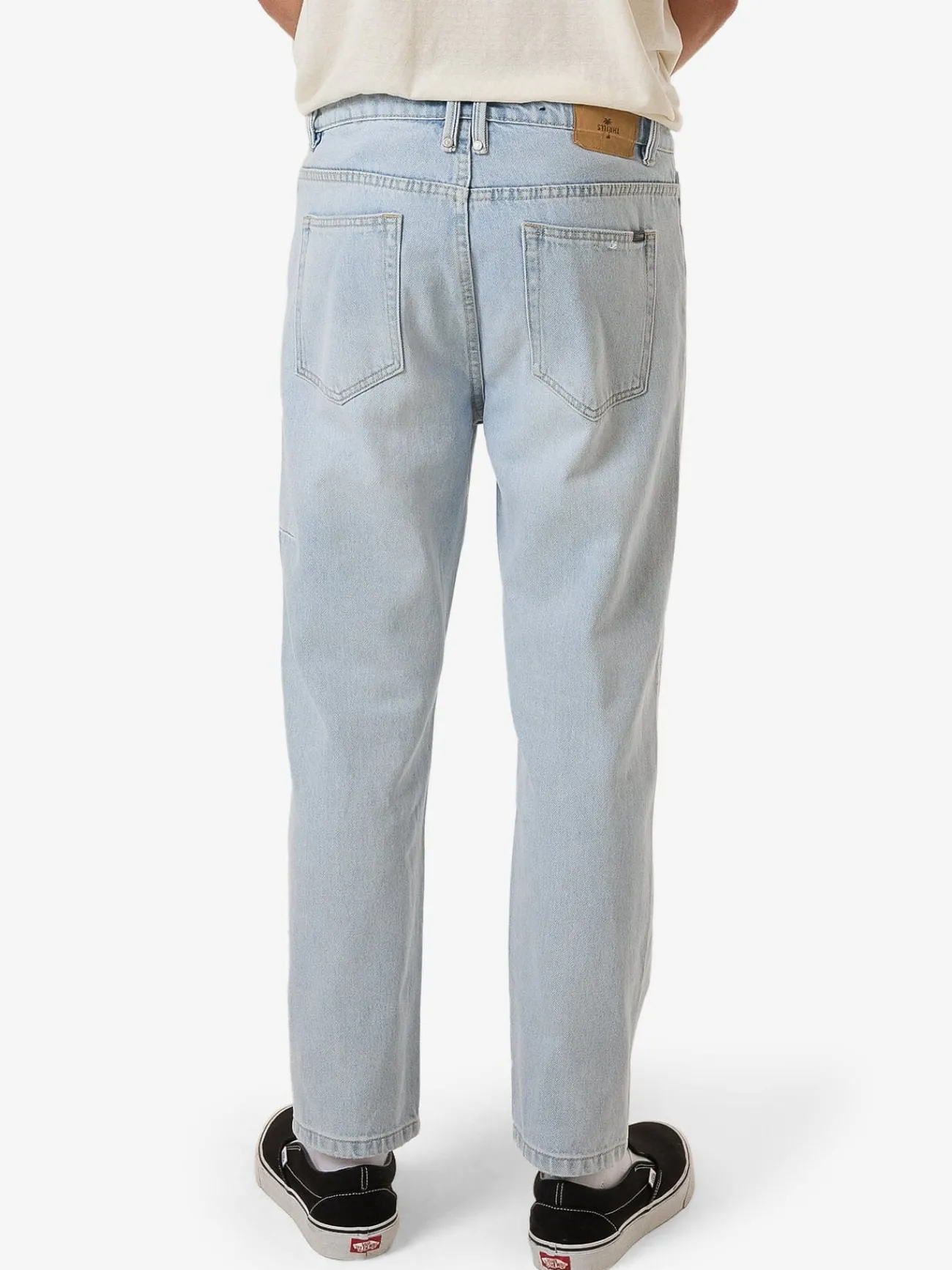 Sale Thrills Chopped Denim Jean - Ether Blue EtherBlue