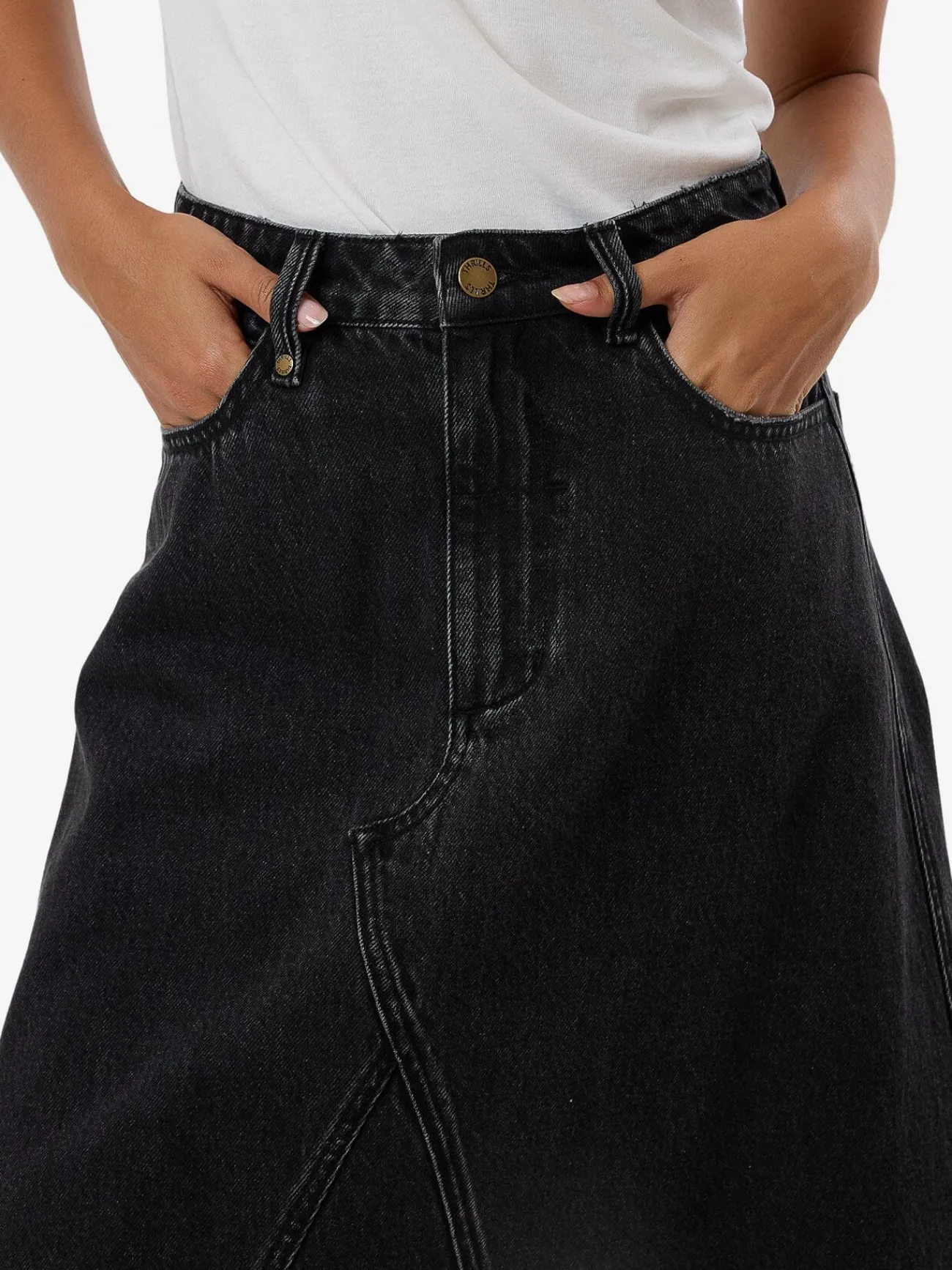 Fashion Thrills Cooper Skirt - Aged Black AgedBlack