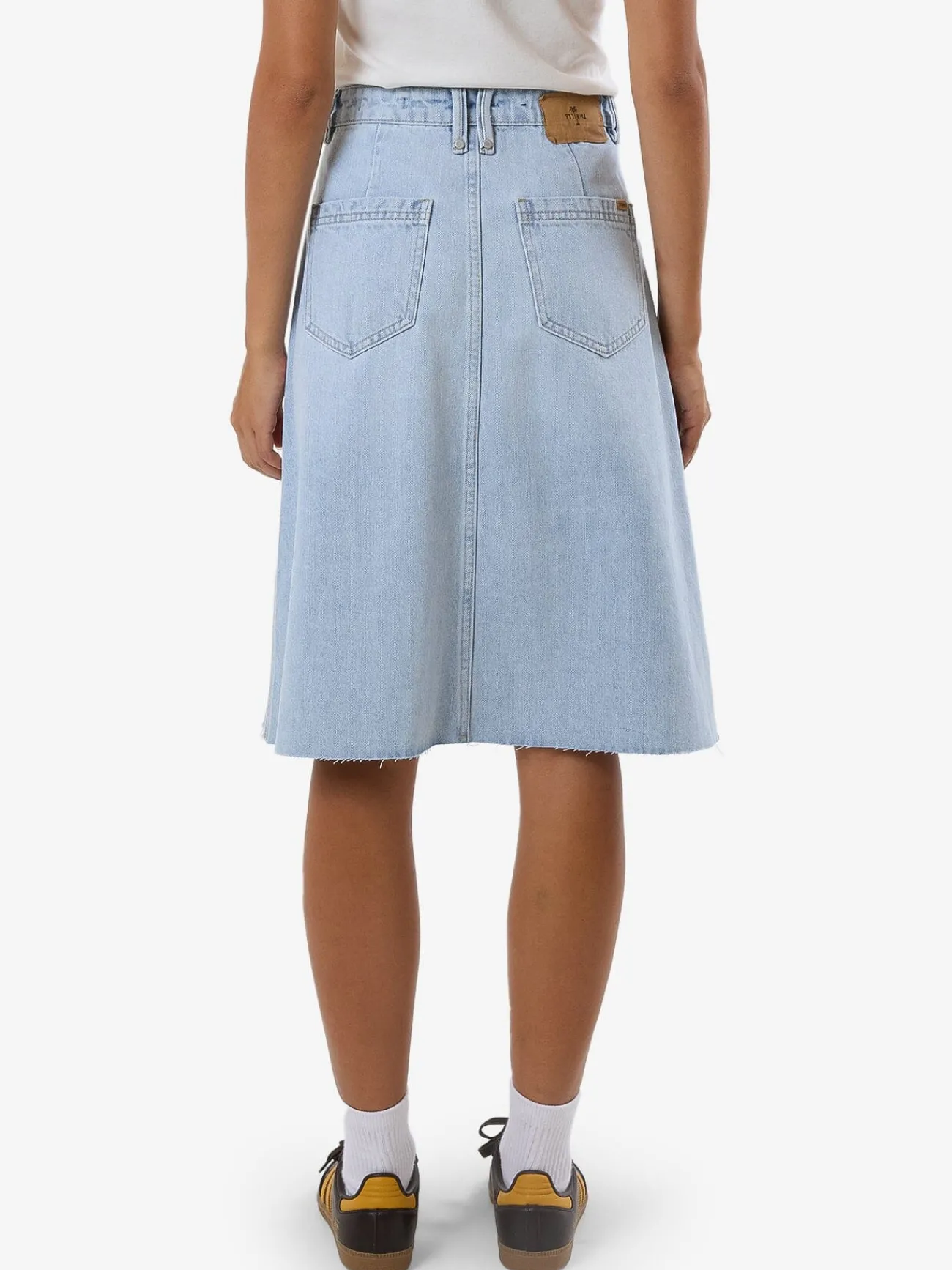 Sale Thrills Cooper Skirt - Light Ash Blue LightAshBlue