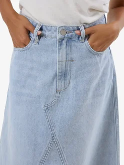 Sale Thrills Cooper Skirt - Light Ash Blue LightAshBlue