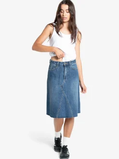 New Thrills Cooper Skirt - Roadhouse Blue RoadhouseBlue