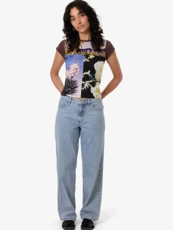 Clearance Thrills Dalia Club Tee - Coffee