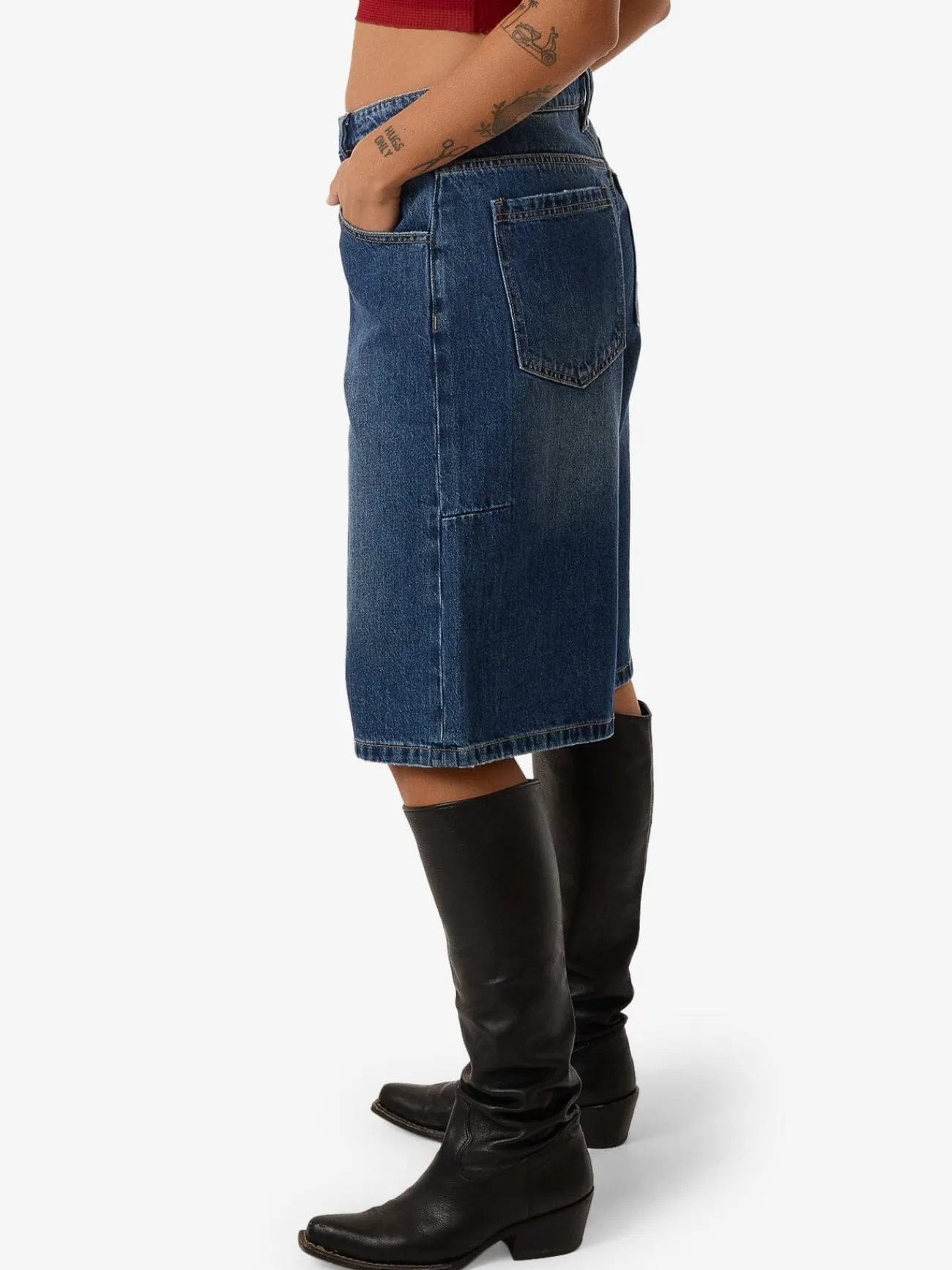 Clearance Thrills Darcy Short - Roadhouse Blue RoadhouseBlue