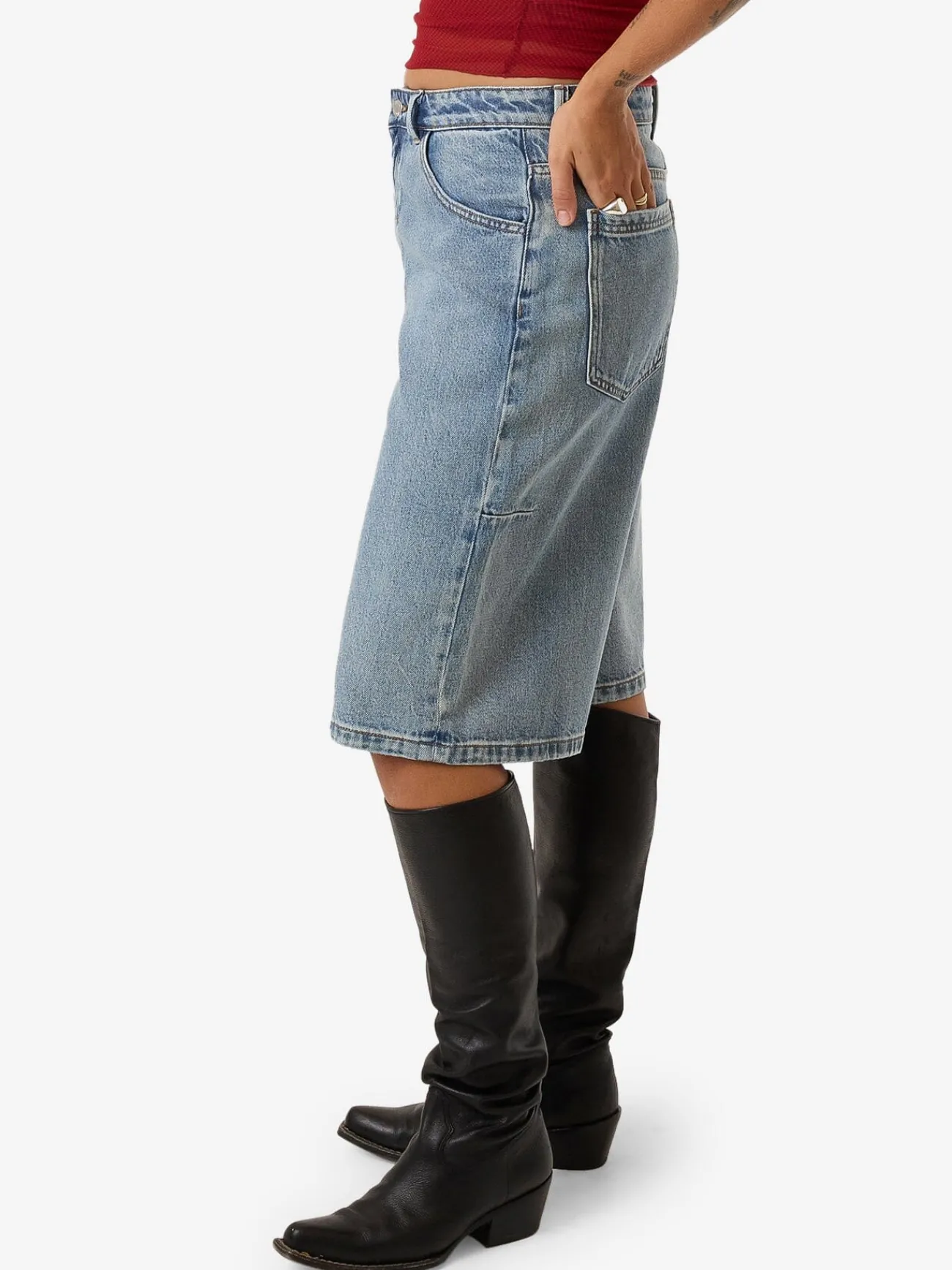 Sale Thrills Darcy Short - Vintage Timeworn Blue VintageTimewornBlue