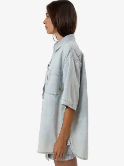 Best Thrills Darian Denim Shirt - Dirty Fade DirtyFade