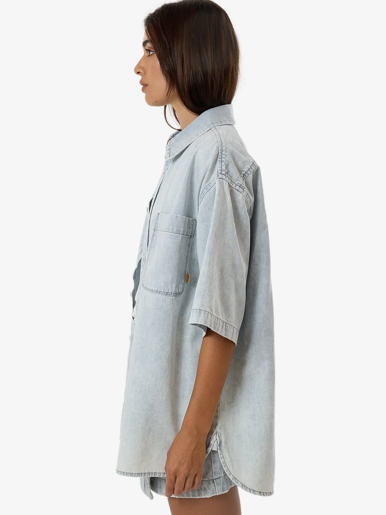 Best Thrills Darian Denim Shirt - Dirty Fade DirtyFade