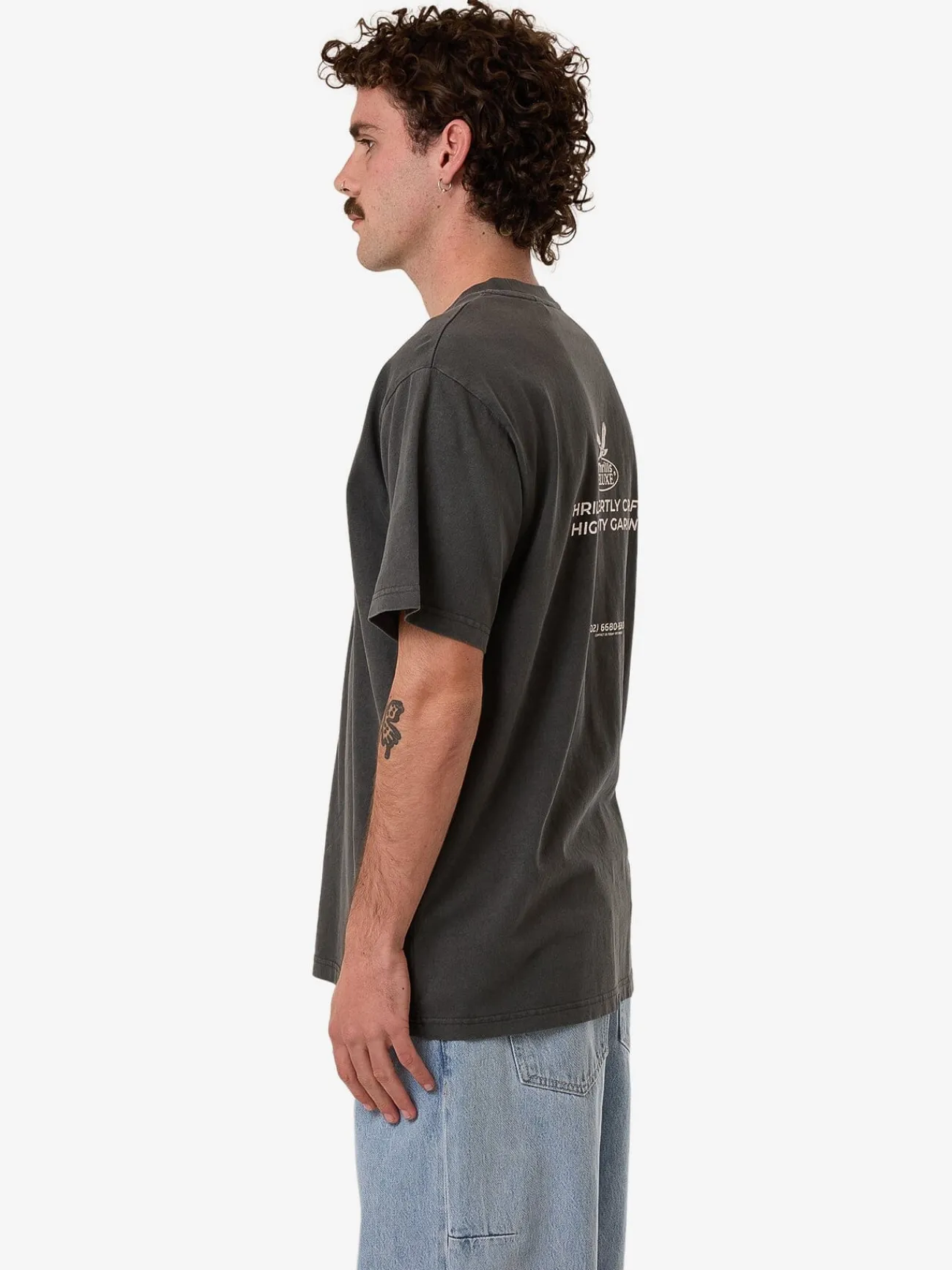 Clearance Thrills Deluxe Merch Fit Tee - Merch Black MerchBlack