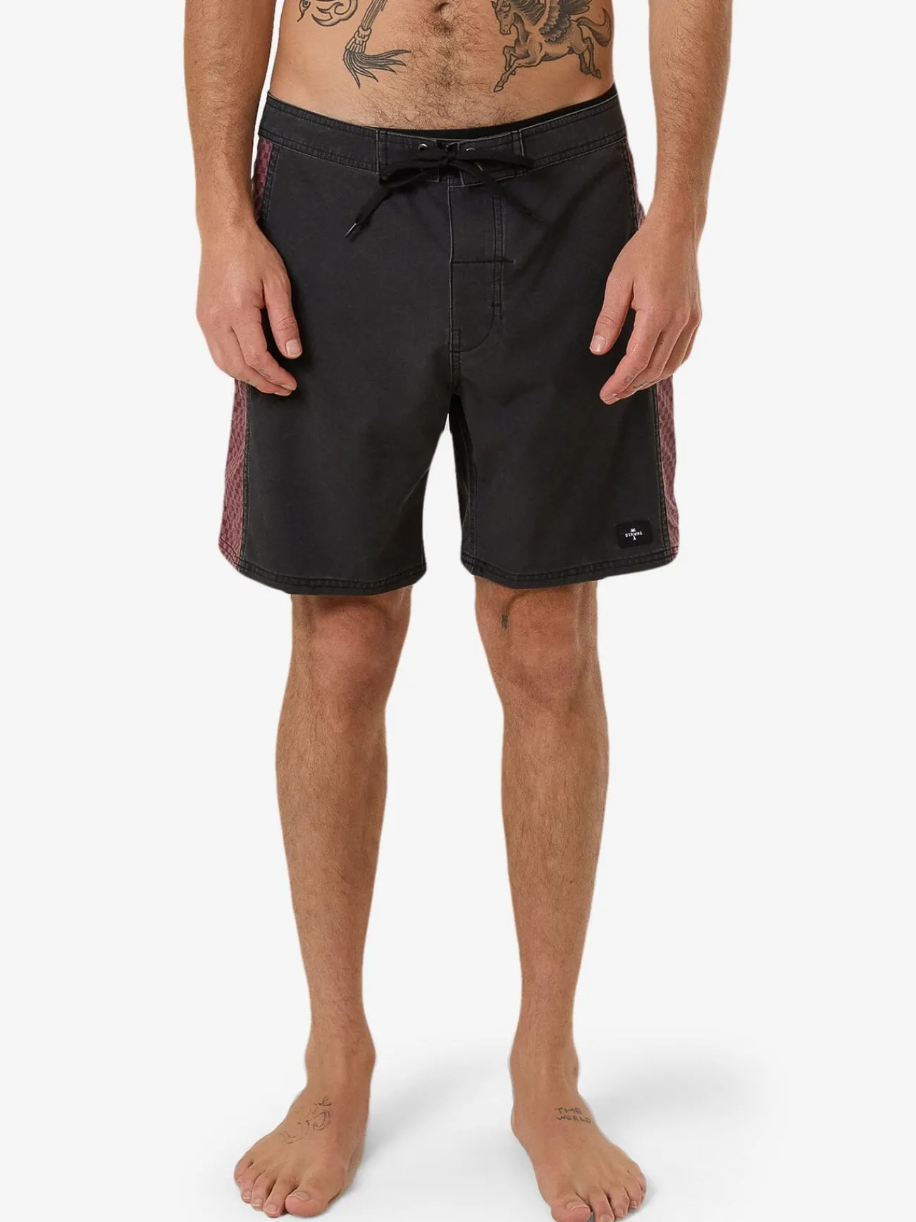 Clearance Thrills Distortion Boardshort - Black