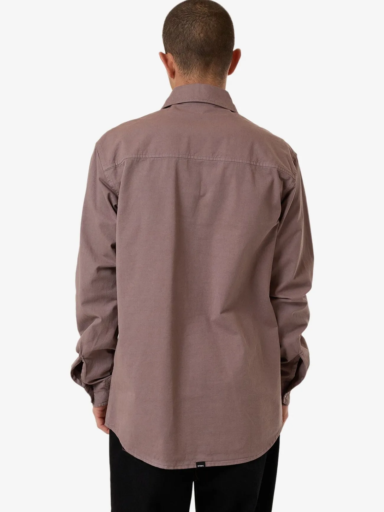 Online Thrills Double Meaning Long Sleeve Shirt - Dove
