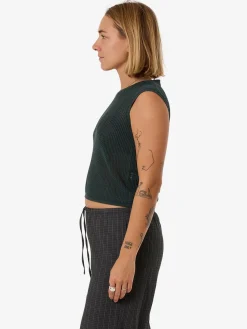 Hot Thrills Drop Needle Tank - Dark Jade DarkJade