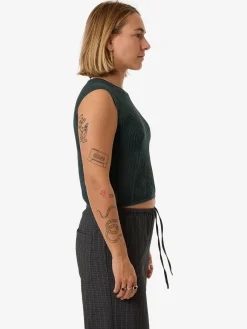 Hot Thrills Drop Needle Tank - Dark Jade DarkJade