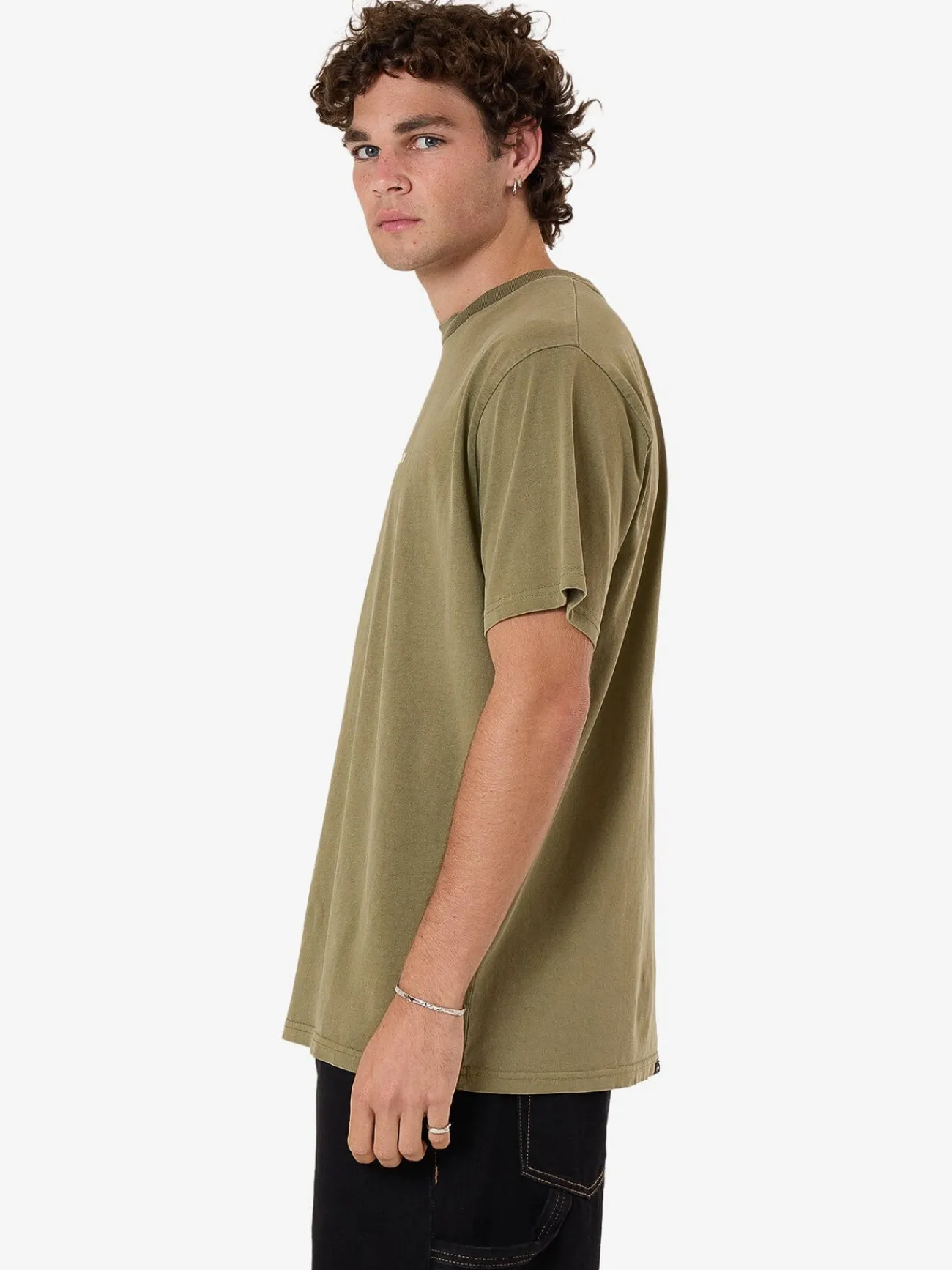 Best Thrills Emblem Merch Fit Tee - Olive