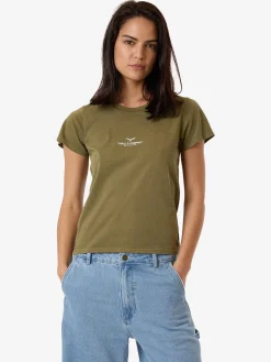Discount Thrills Emblem Of Strength Everyday Tee - Olive