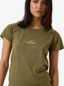 Discount Thrills Emblem Of Strength Everyday Tee - Olive