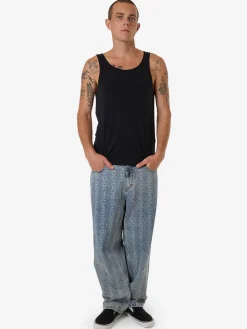 Discount Thrills Endless Rib Tank - Black