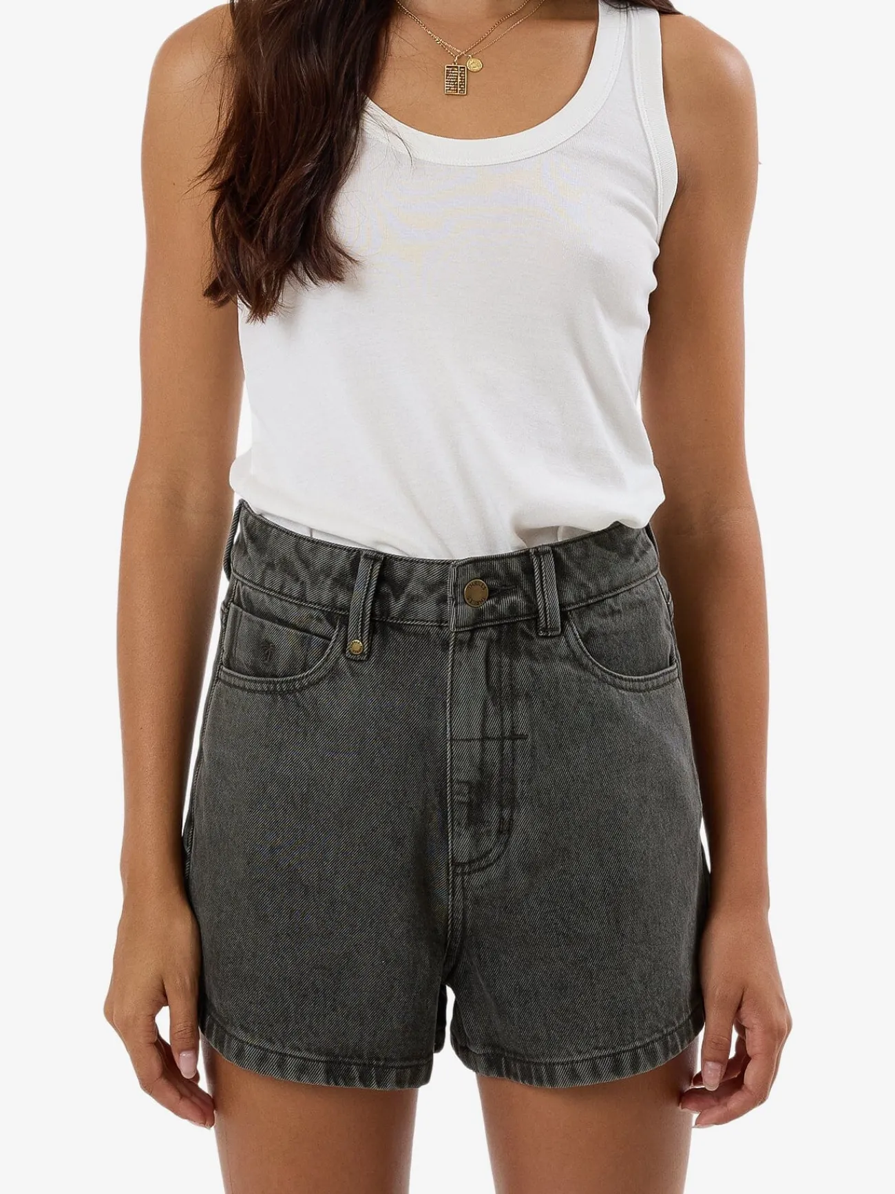 Fashion Thrills Erica Short - Light Canteen-Black LightCanteen-Black