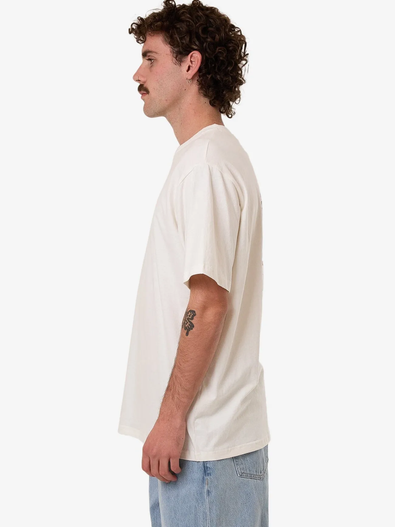 Hot Thrills Especially For You Merch Fit Tee - Dirty White DirtyWhite