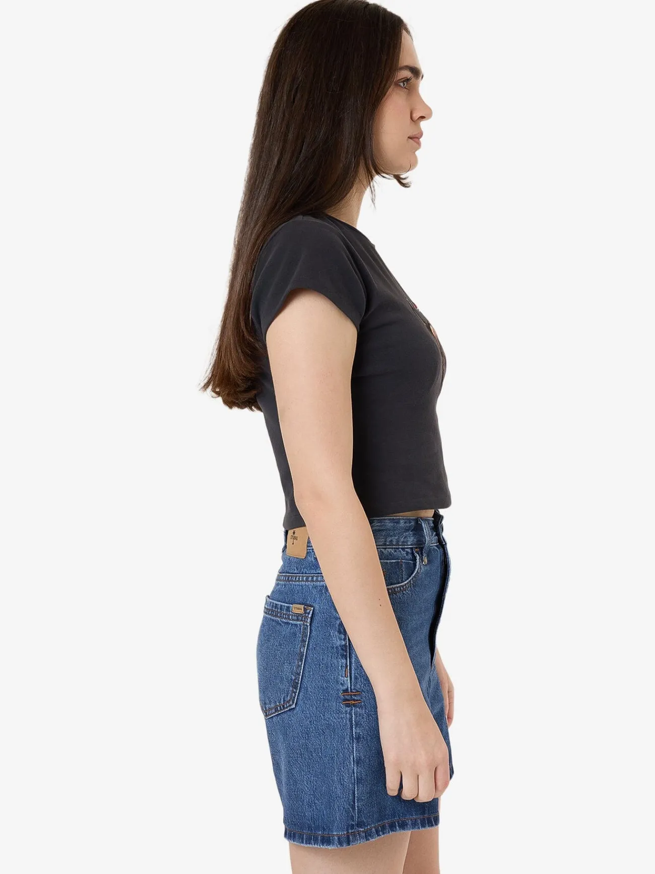 Discount Thrills Eternal Outlaw Mini Tee - Washed Black WashedBlack