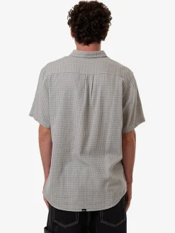Clearance Thrills Ever Short Sleeve Shirt - Stormy Sea StormySea