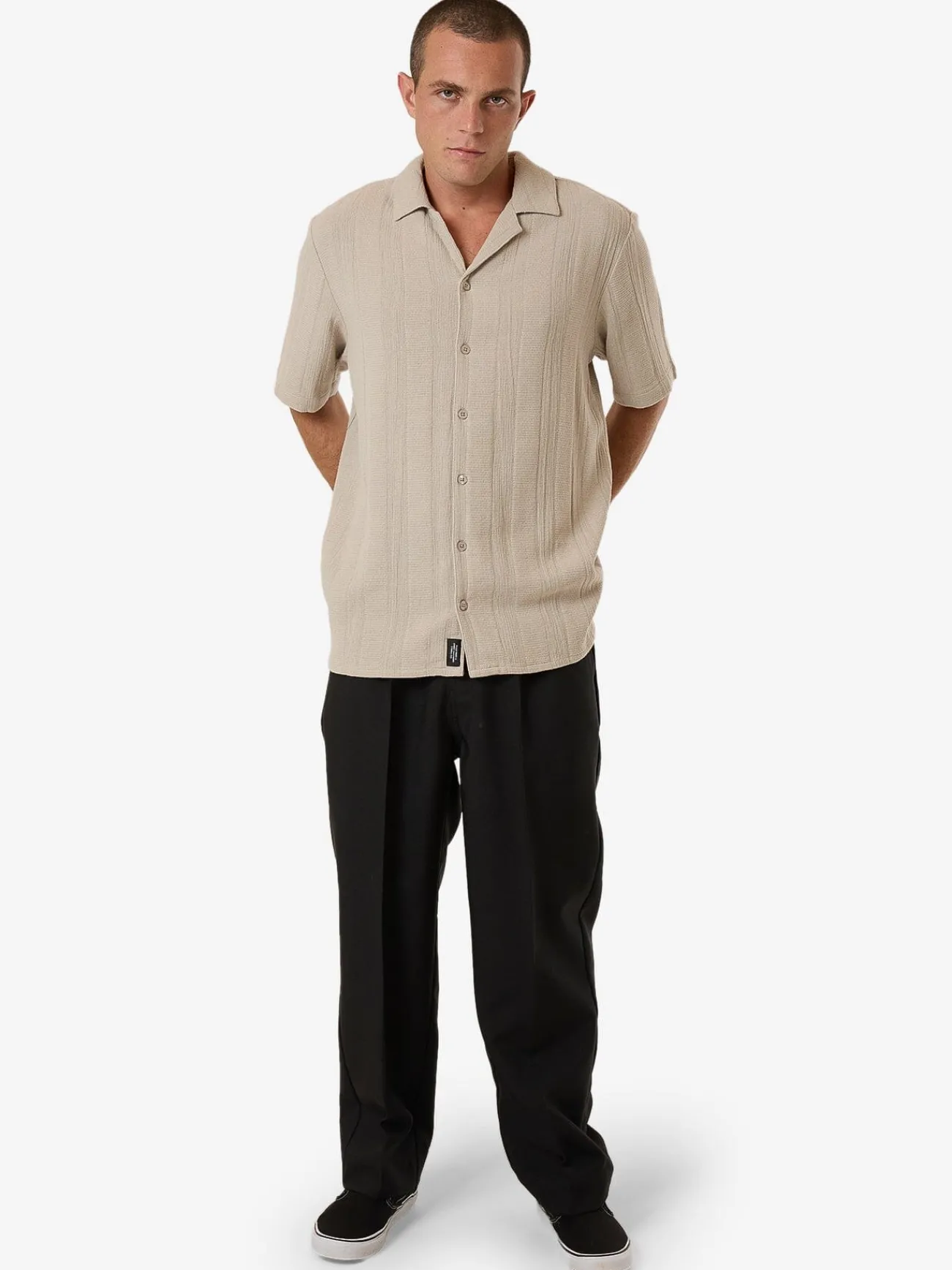 Online Thrills Evolution Bowling Shirt - Fog