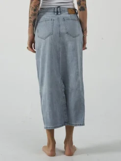 Discount Thrills Frankie Skirt - Ash Blue AshBlue