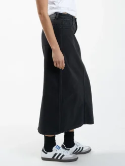 Discount Thrills Frankie Skirt - Dusk Black DuskBlack