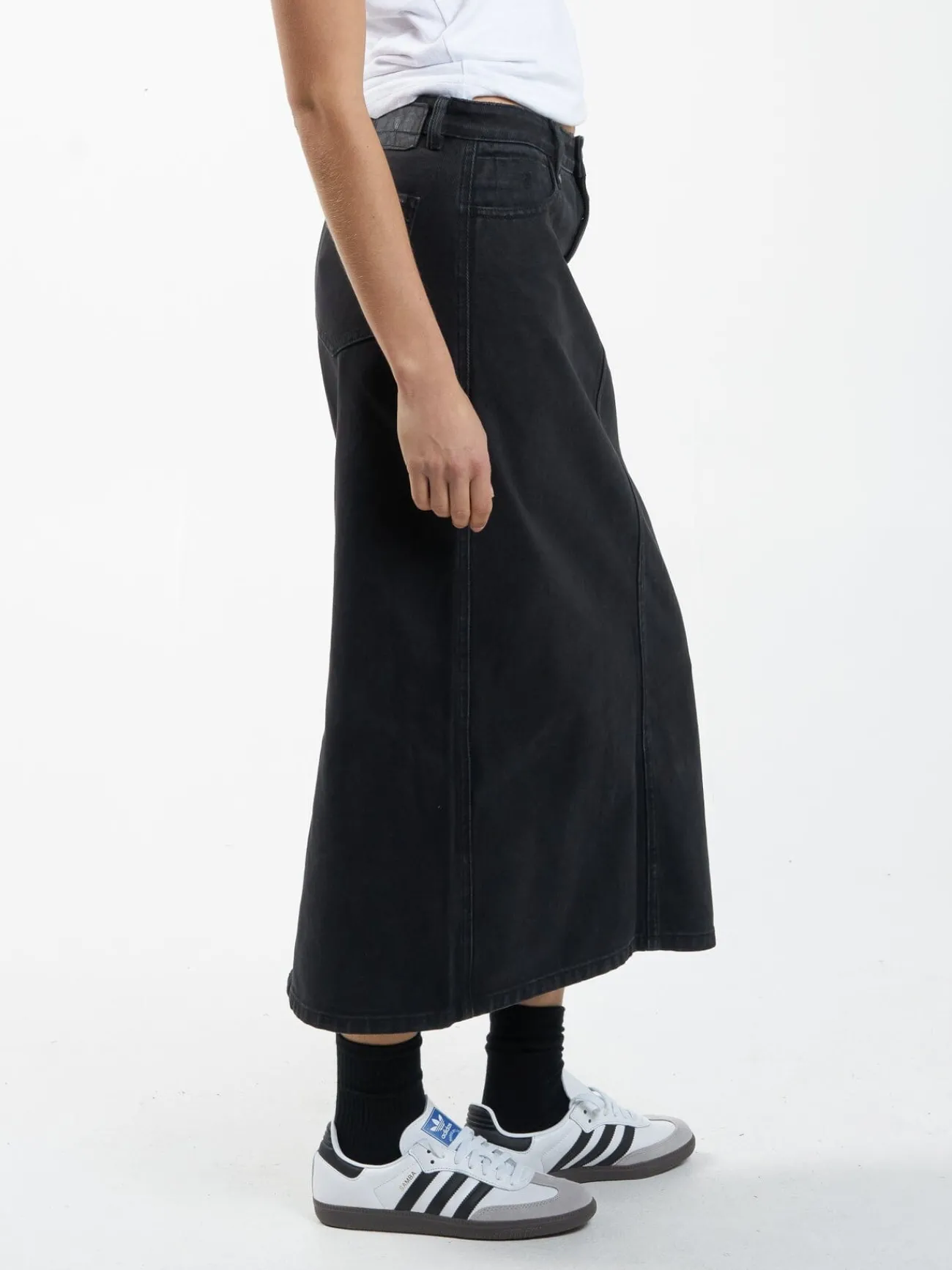 Discount Thrills Frankie Skirt - Dusk Black DuskBlack
