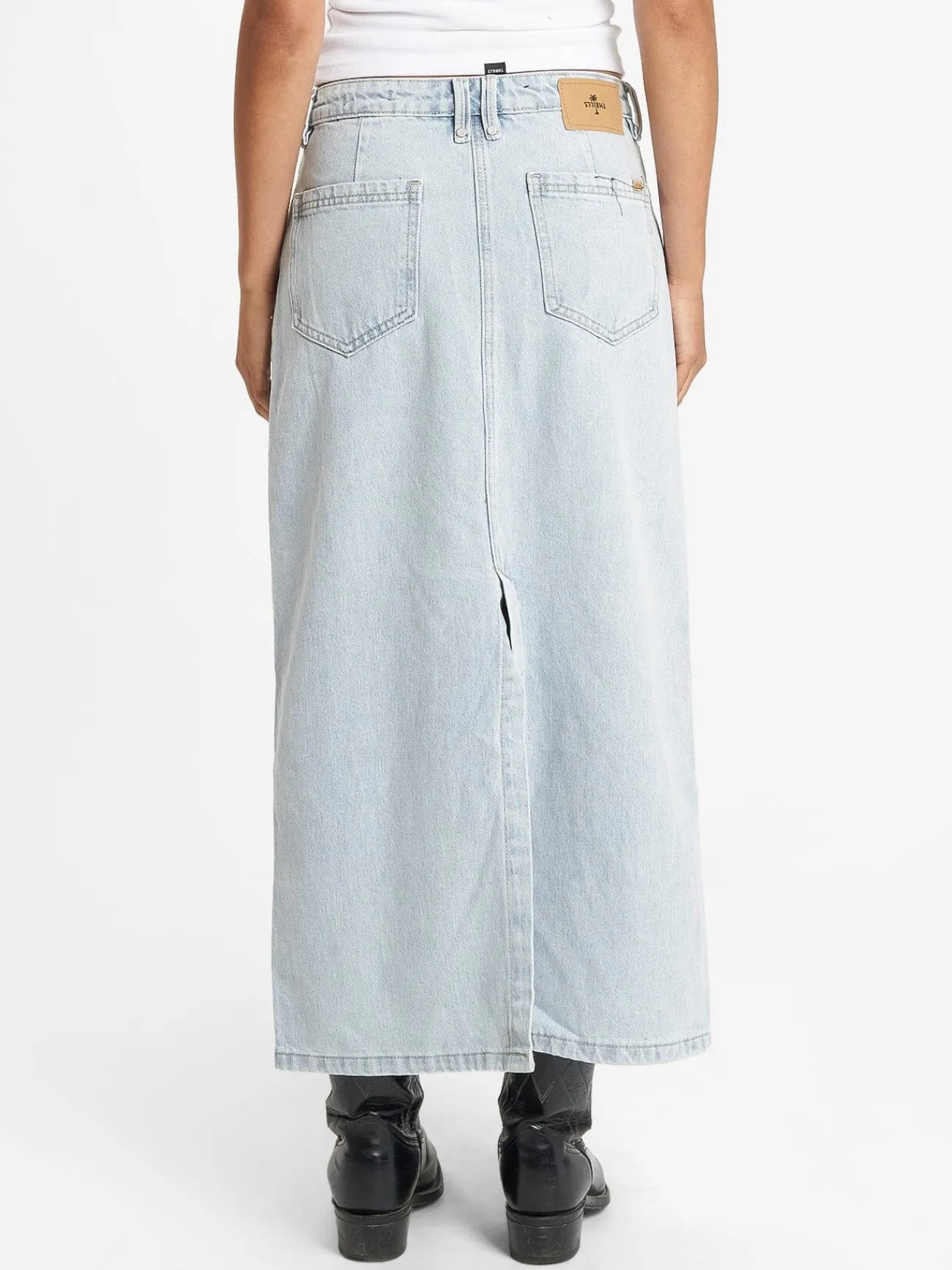 Fashion Thrills Frankie Skirt - Faded Dust Blue FadedDustBlue