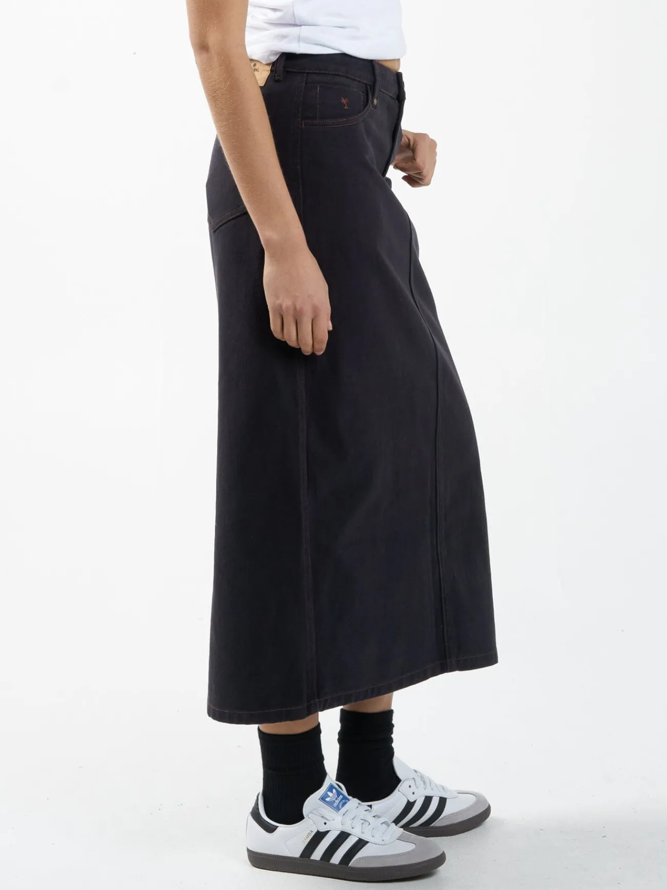 Discount Thrills Frankie Skirt - Midnight Blue MidnightBlue