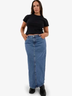 Best Thrills Frankie Skirt - Rinsed Blues RinsedBlues