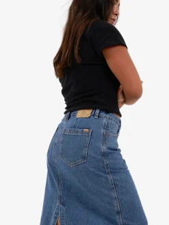 Best Thrills Frankie Skirt - Rinsed Blues RinsedBlues