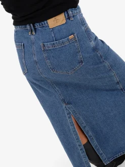 Best Thrills Frankie Skirt - Rinsed Blues RinsedBlues