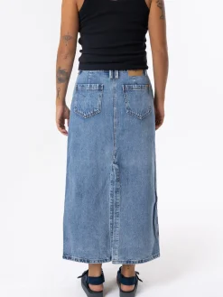 Discount Thrills Frankie Skirt - Vintage Timeworn Blue VintageTimewornBlue