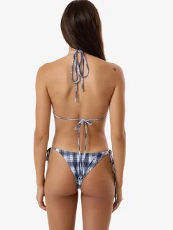 Sale Thrills Friendly Service String Bikini Top - Iceberg