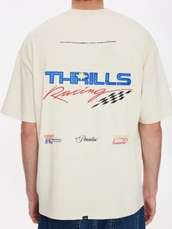 Fashion Thrills Full Fury Box Fit Oversize Tee - Heritage White HeritageWhite