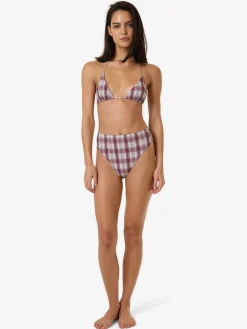 Discount Thrills Good Turn 90S High Cut Bikini Bottom - Bracken
