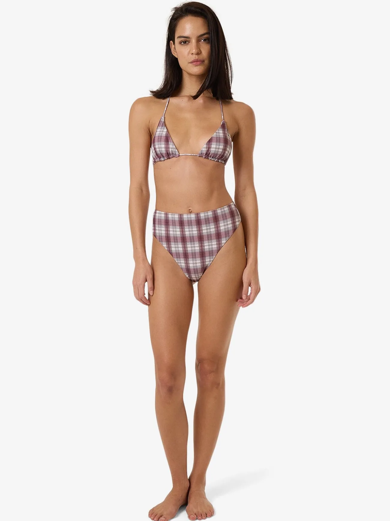 Discount Thrills Good Turn 90S High Cut Bikini Bottom - Bracken