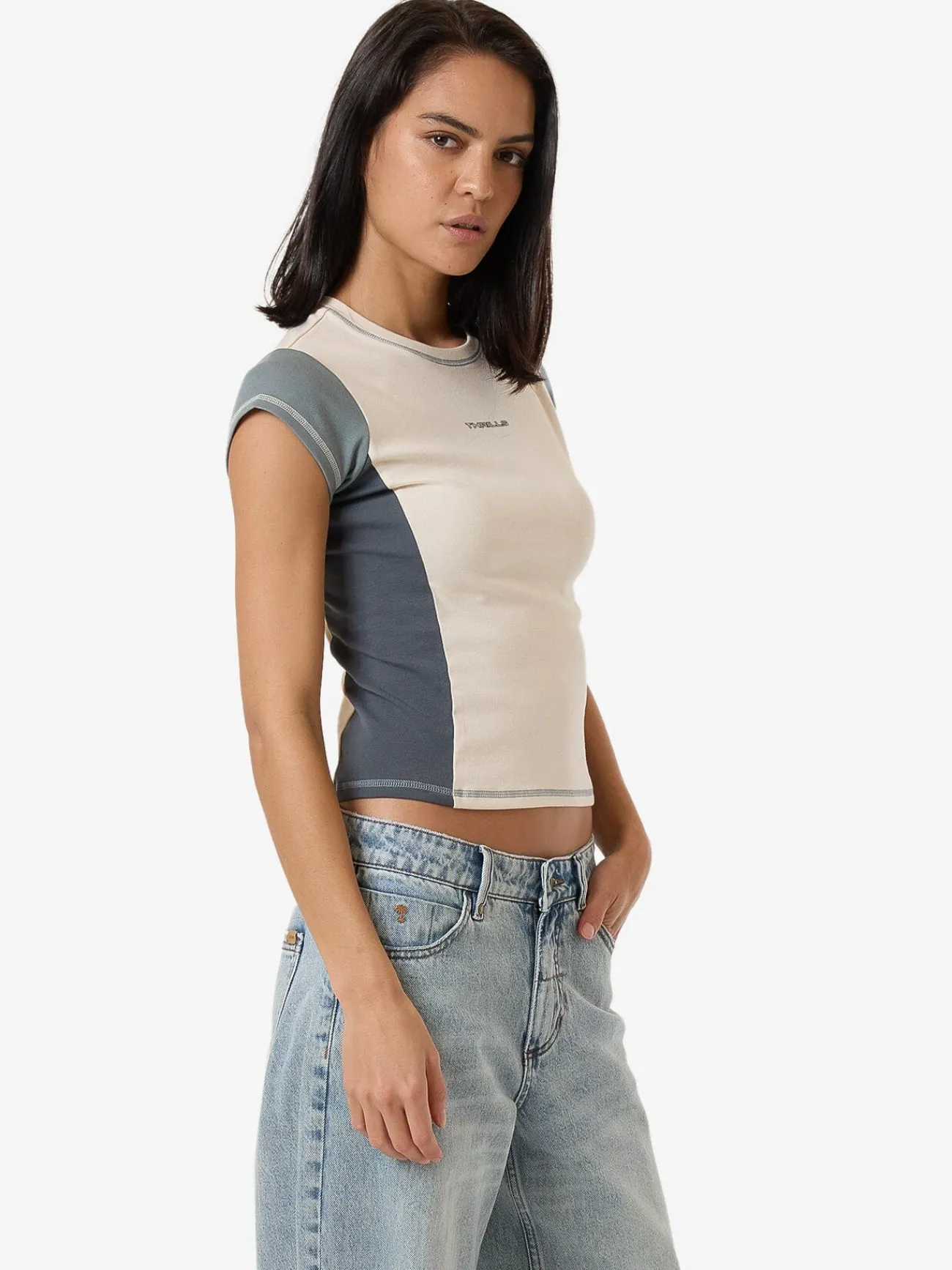 Sale Thrills Grip Club Tee - Dark Slate DarkSlate