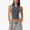 Hot Thrills Grip Curve Tank - Dark Slate DarkSlate