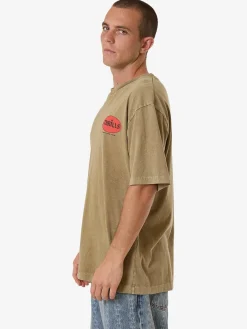 Sale Thrills Hard As They Come Oversize Fit Tee - Breen