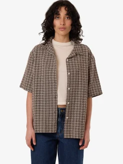 Sale Thrills Hazed Adrianna Shirt - Coffee