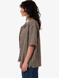 Sale Thrills Hazed Adrianna Shirt - Coffee
