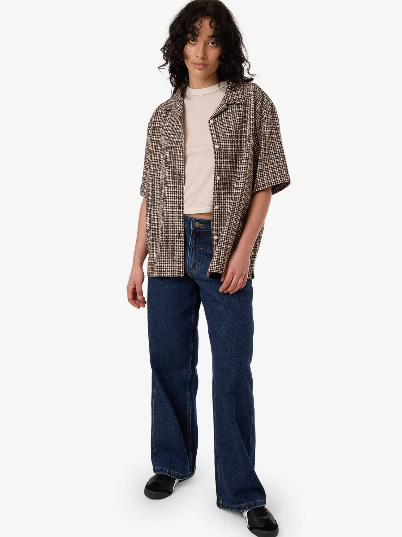 Sale Thrills Hazed Adrianna Shirt - Coffee