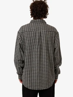 Best Thrills Hazed Long Sleeve Shirt - Black